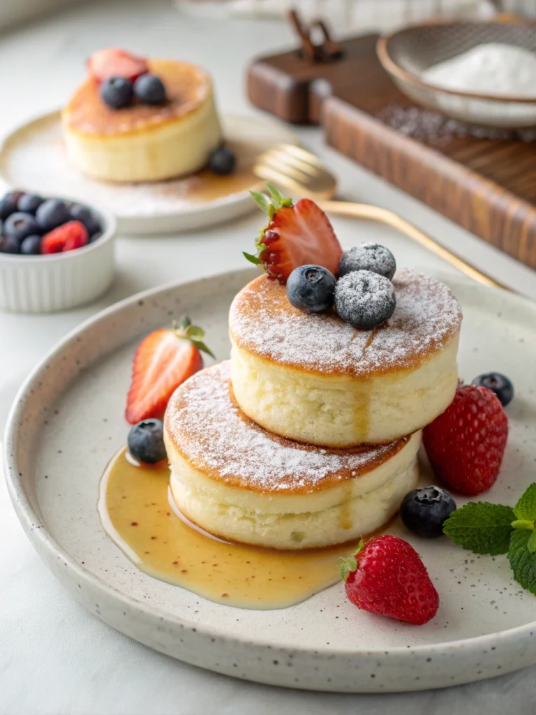 Japanese Soufflé Pancakes