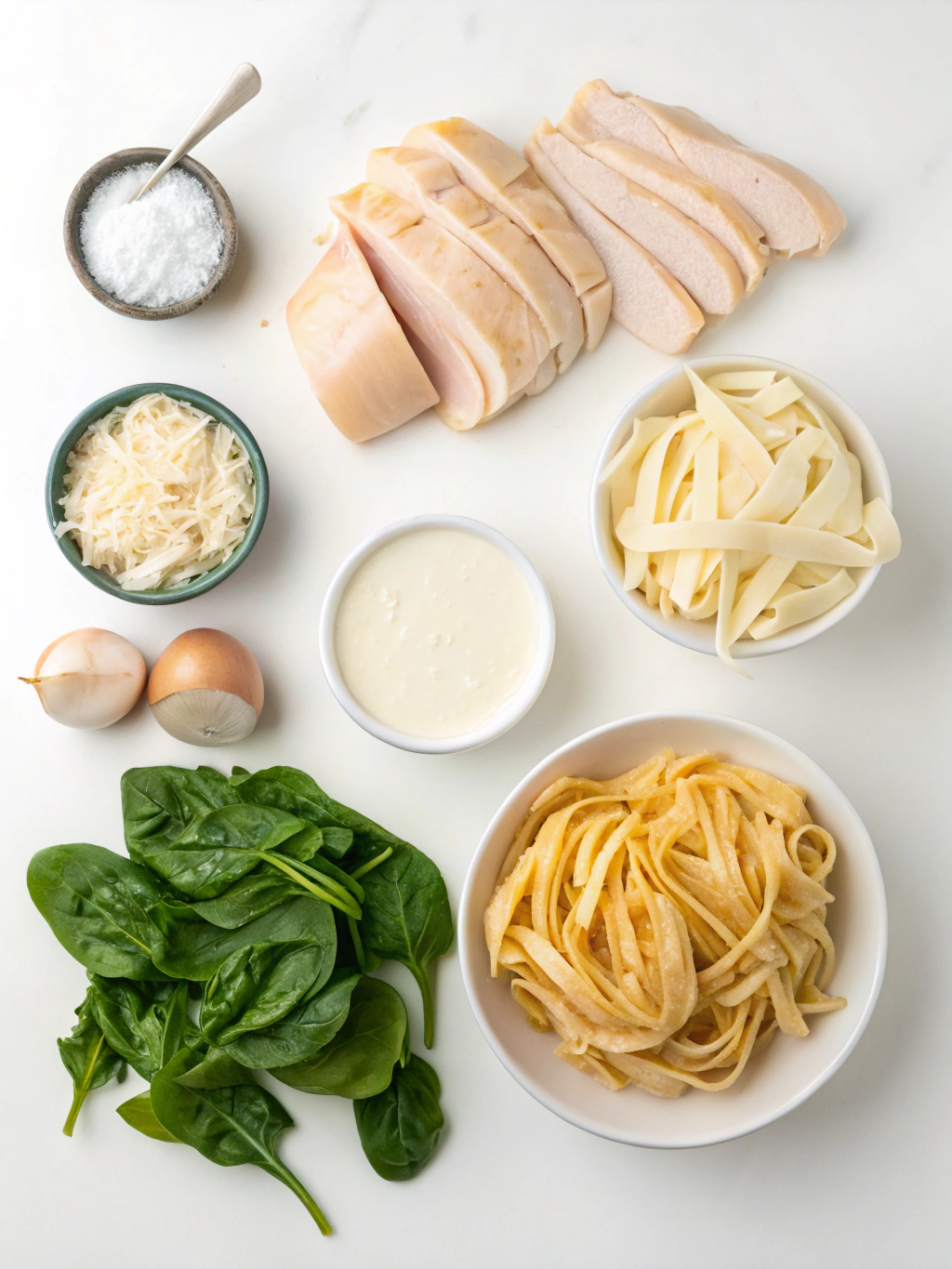 High-Protein Chicken Alfredo Bake 2 High-Protein Chicken Alfredo Bake ingredients