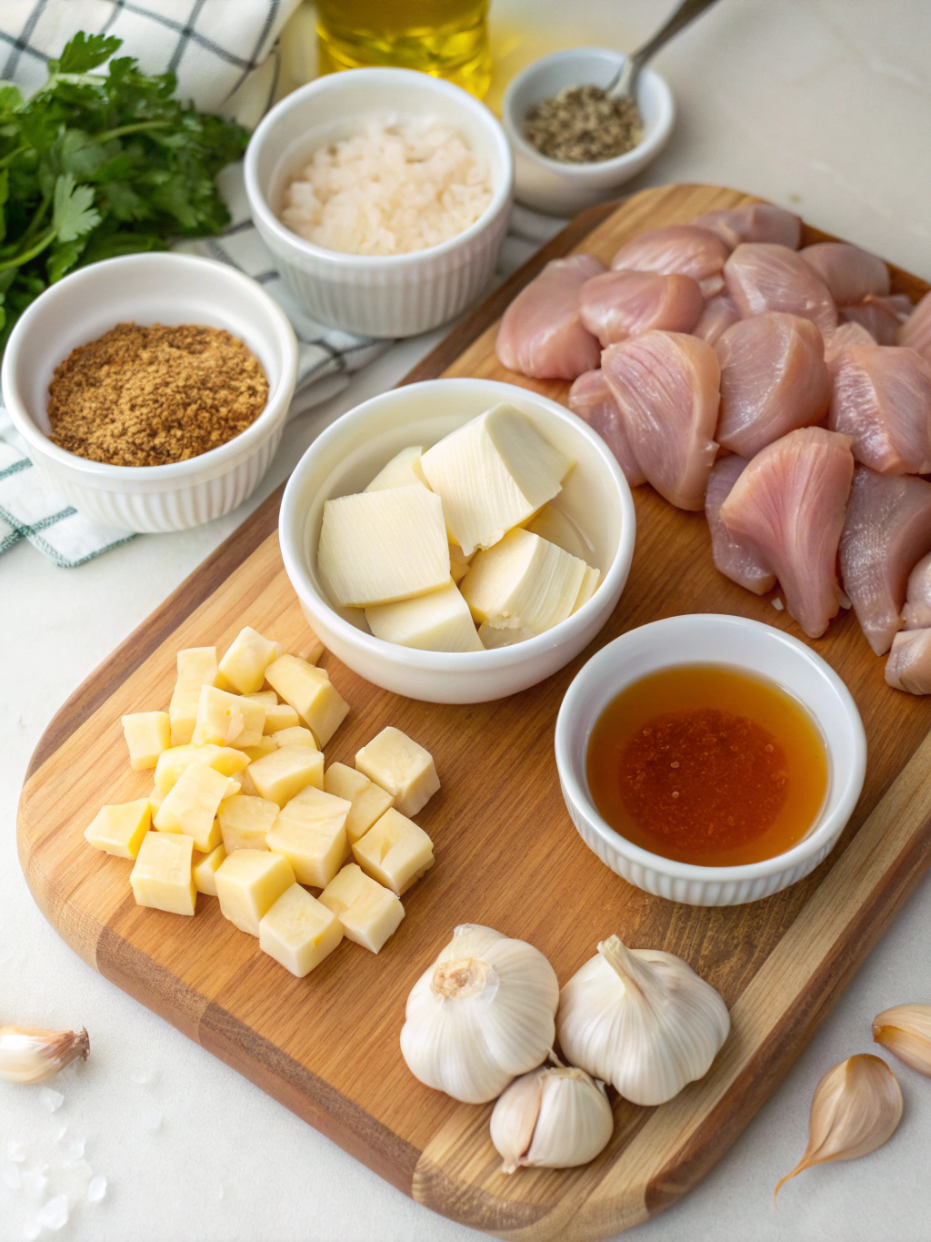 Honey Butter Garlic Chicken Bites 2 Honey Butter Garlic Chicken Bites ingredients