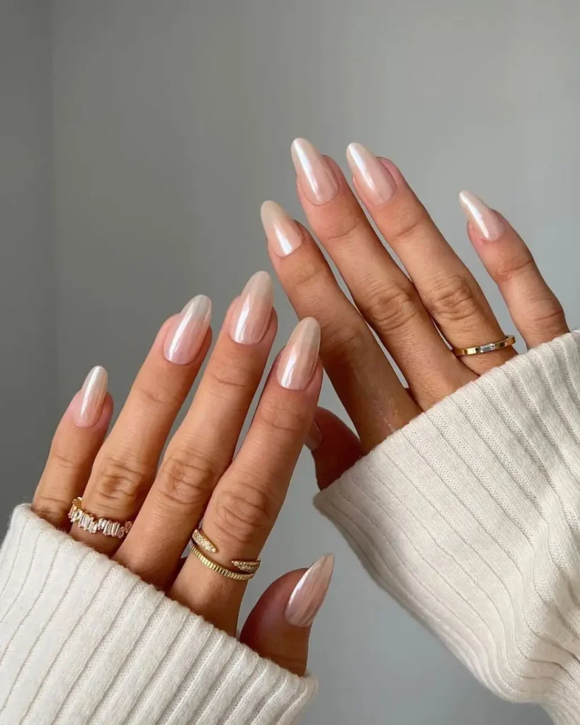 Glazed Donut Nails