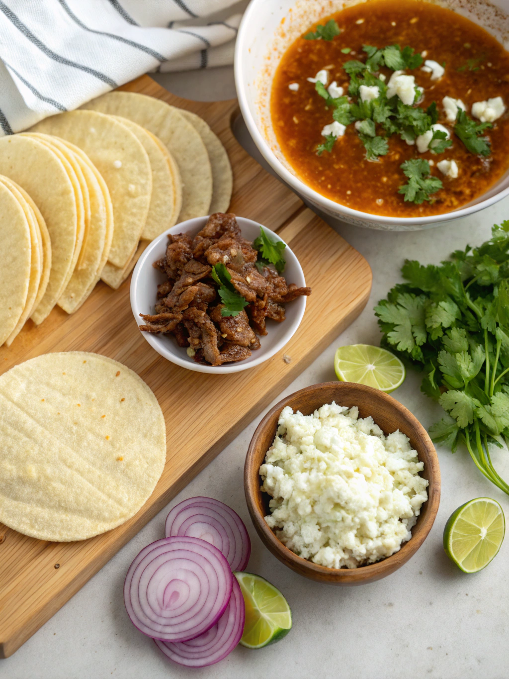Birria Quesa Tacos ingredients