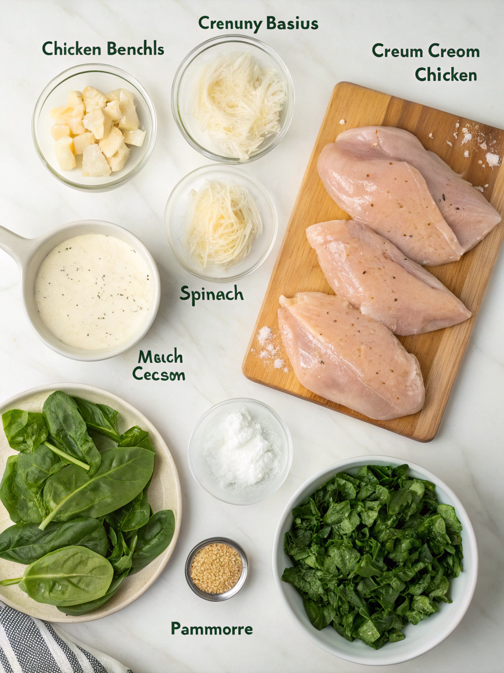 Creamy Tuscan Chicken That’s Breaking the Internet preparing steps
