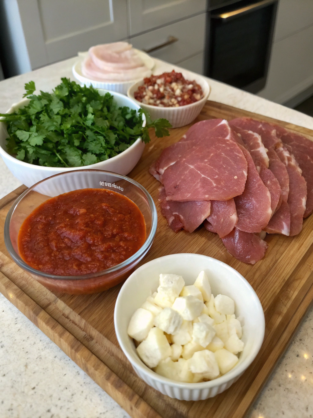 Beef Braciole ingredients