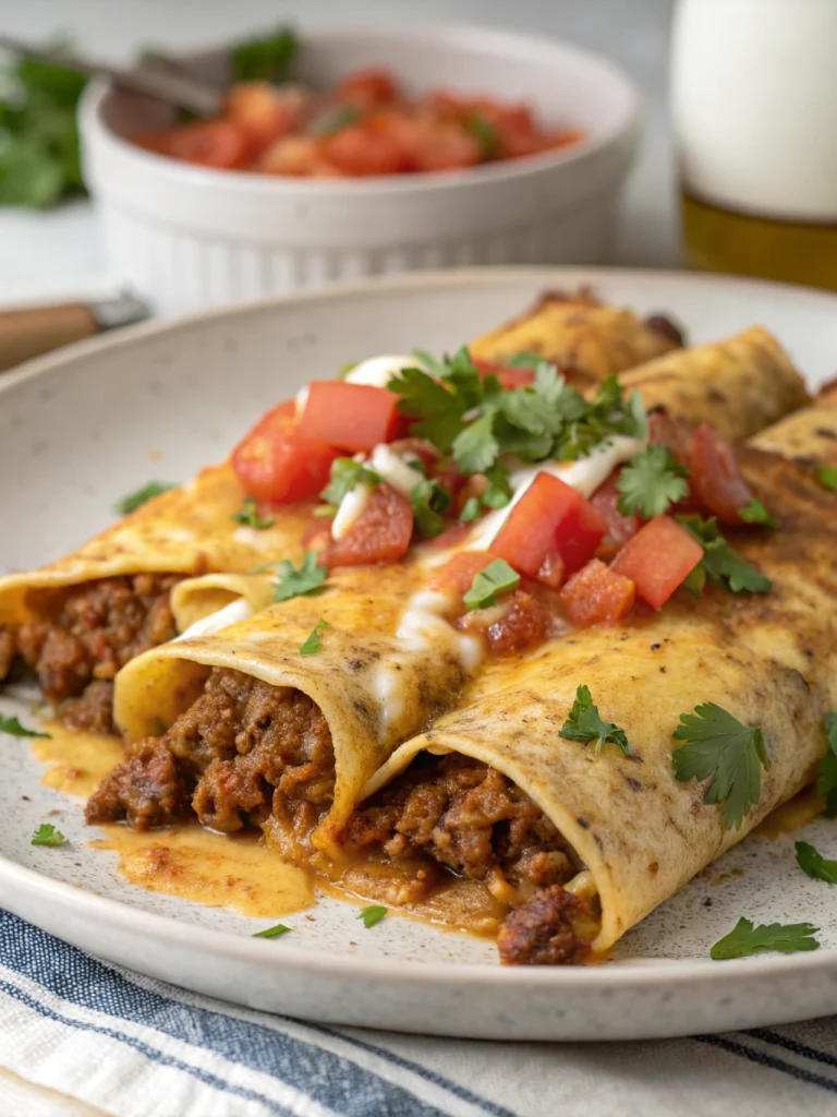 Easy Cheesy Ground Beef Enchiladas 2025
