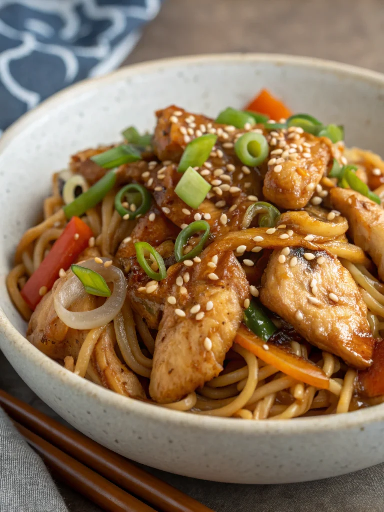 Quick and Flavorful Chicken Teriyaki Noodles