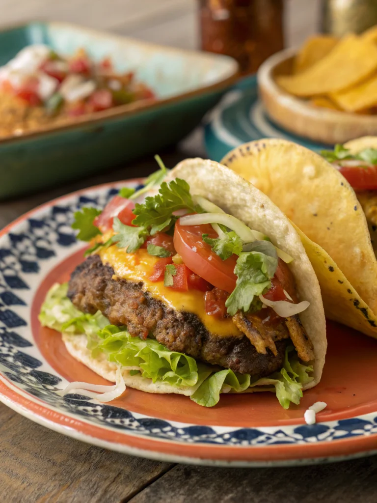 Smash Burger Tacos