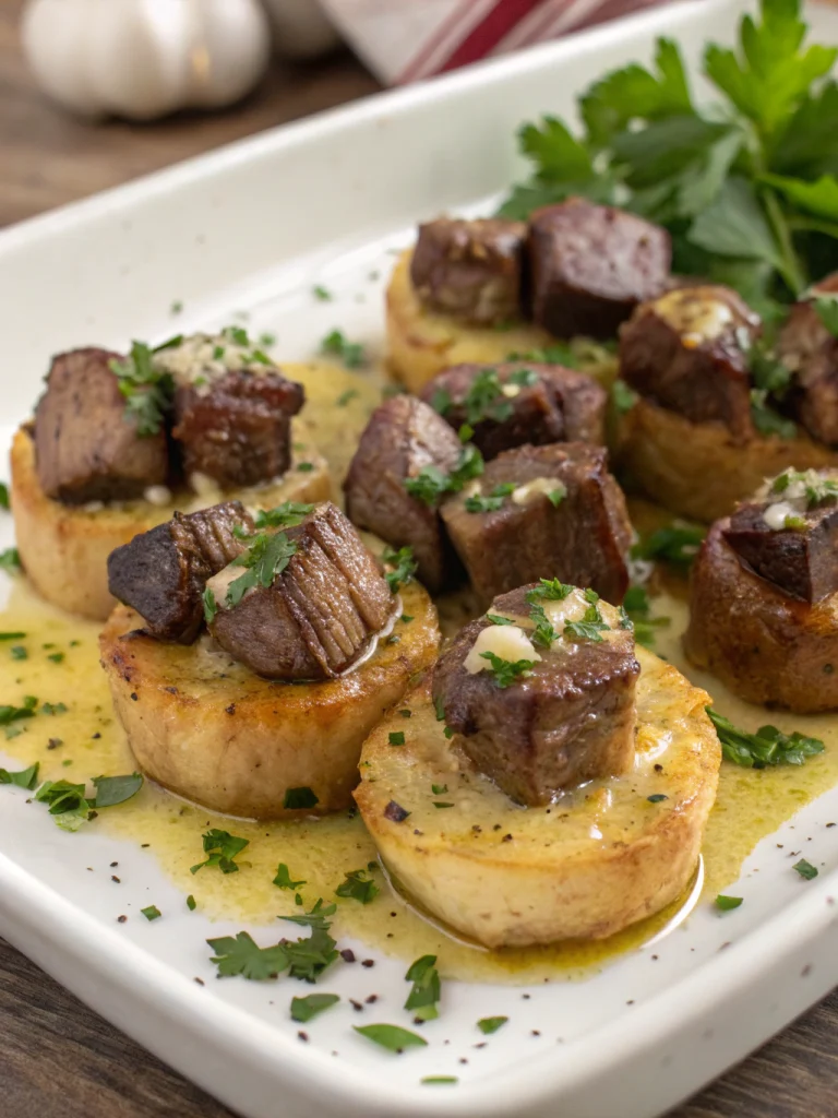 Garlic Butter Steak Bites