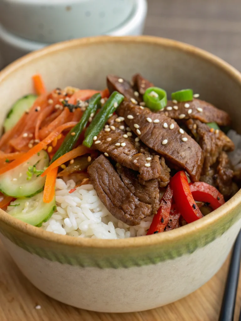 Beef Bulgogi Bowls