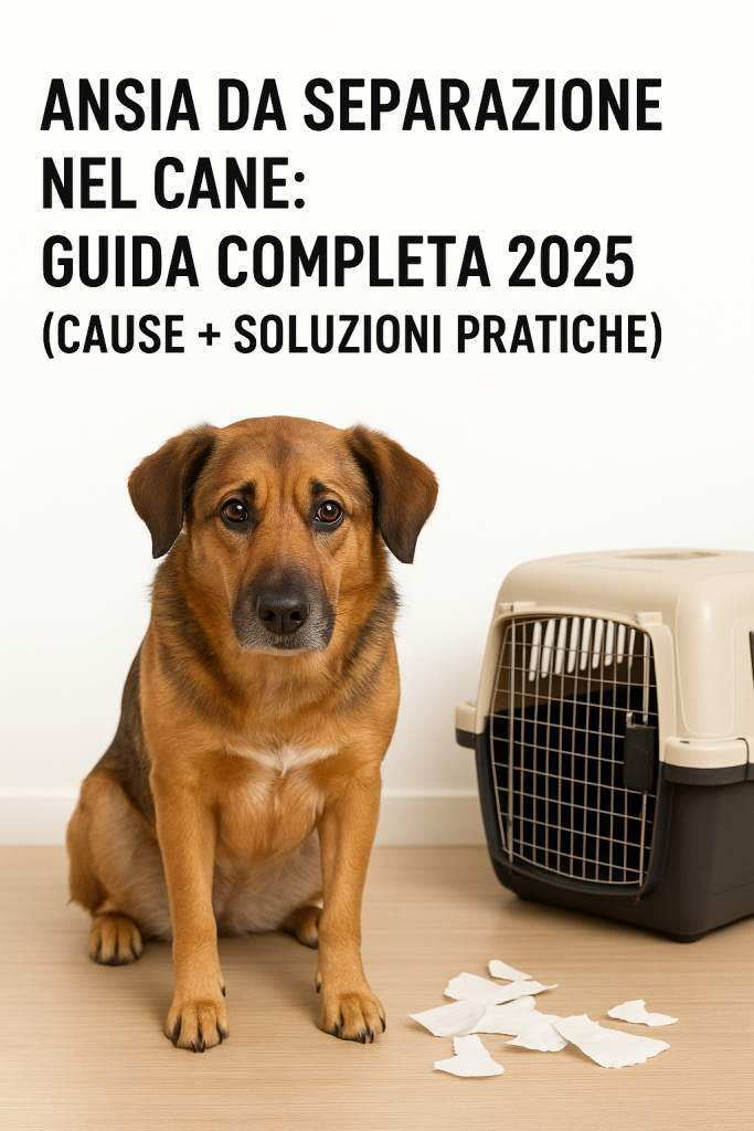 Ansia da Separazione nel Cane